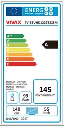Vivax LED TV-55UHD122T2S2SM