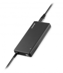 ALIGATOR Univerzální adaptér pro notebooky se 16 výměnnými konektory a USB, 90W CHNT003