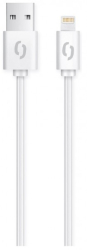 Datový kabel ALIGATOR 2A iPhone lightning 1m, bílý