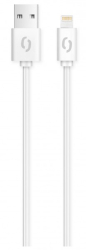 Datový kabel ALIGATOR 2A iPhone lightning 2m, bílý