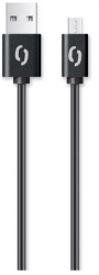 Datový kabel ALIGATOR 2A micro USB 1m, černý