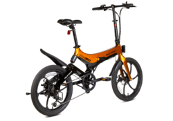 MS ENERGY eBike i20 Oranžovo-černá