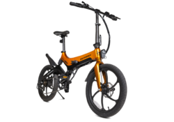 MS ENERGY eBike i20 Oranžovo-černá