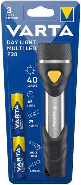 Svítilna VARTA 16632 LED9, k+p., vč.2R6 DAY L F20